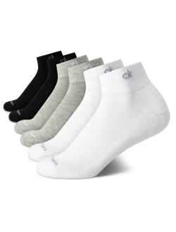 Women's Athletic Sock - Cushion Quarter Cut Ankle Socks (6 Pack)