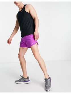 Running Dri-FIT Stride 5-inch inseem brief-lined shorts in purple