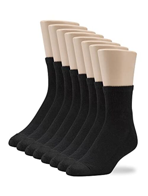 No Nonsense mens Cushion Quarter Top Sock 8 Pair Pack