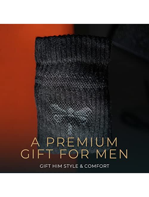 THE VILLAIN INSIDE Villain Inside Contra Dragon Fly, Combed Cotton Crew Socks for Men, Silver Infused Premium Athleisure Socks