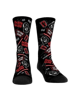 Rock 'Em Star Wars All Over Pattern Premium Socks