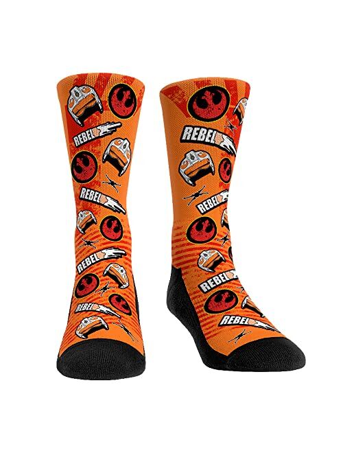 Rock 'Em Star Wars All Over Pattern Premium Socks