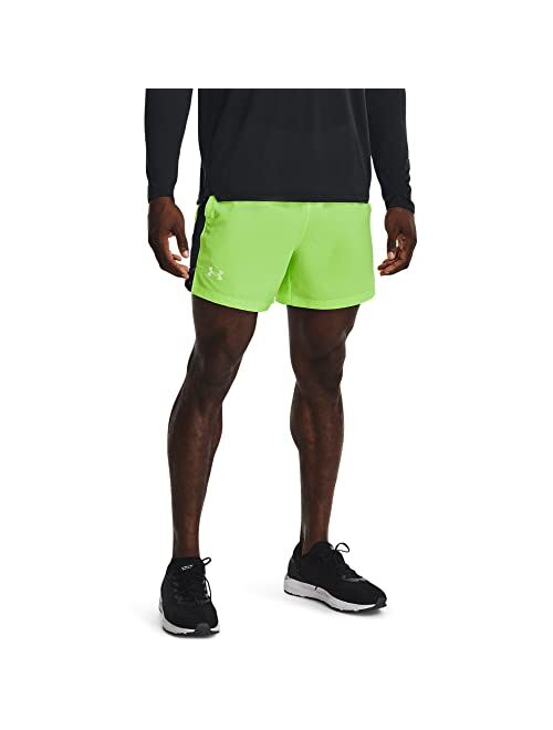 Under Armour Men's Launch Stretch 5 inch Inseem Woven Shorts