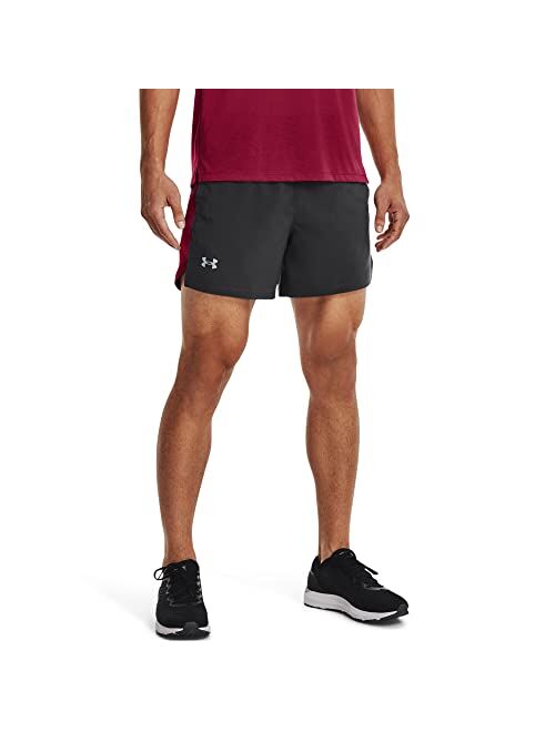 Under Armour Men's Launch Stretch 5 inch Inseem Woven Shorts