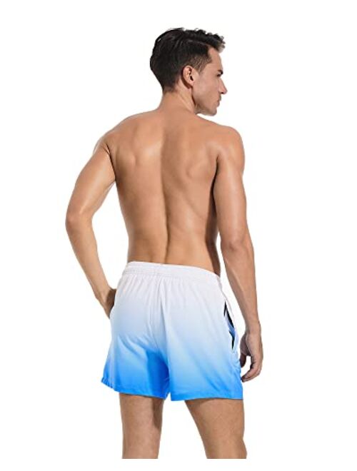 Buy difficort Men's Swim Trunks with Compression Liner Quick Dry