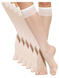 Silkies Ultra Knee Hi's with Energizing Support (6 Pair Pack)