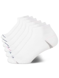 Women's Comfort Cushioned Quarter Cut Moisture Control Athletic Socks (6 Pack)