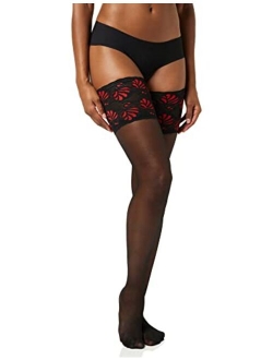 Glamory Hosiery Glamory Women's Deluxe 20 Plus Size Thigh Highs