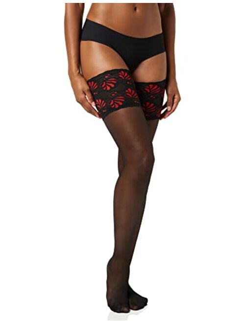 Glamory Hosiery Glamory Women's Deluxe 20 Plus Size Thigh Highs