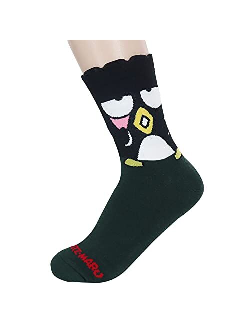 kikiya socks kikiyasocks Socksense Hello K Character Series Women's Original Crew Socks