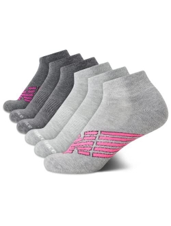 Womens Athletic Socks Cushion Quarter Cut Ankle Socks (6 Pack)