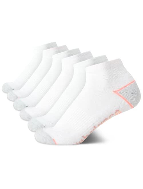 New Balance Women’s Athletic Socks – Cushion Quarter Cut Ankle Socks (6 Pack)