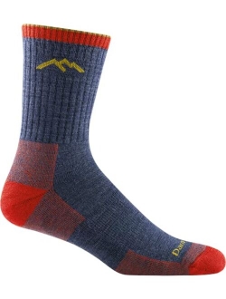 mens Hiker Merino Wool Micro Crew Socks Cushion