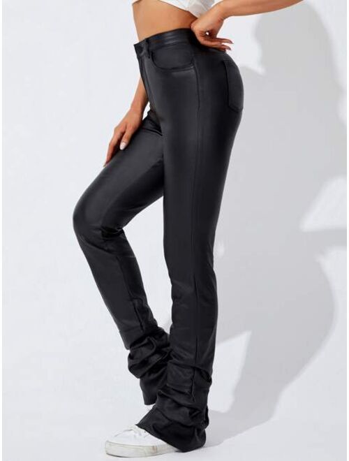 Shein High Waist Stacked Jeans