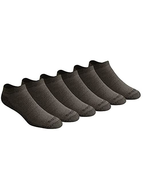 Dickies Men's Dri-tech Moisture Control No Show Socks (6 & 12 Pairs)