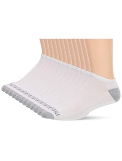 mens Dual Defense Cushioned Socks - 12 Pair Pack