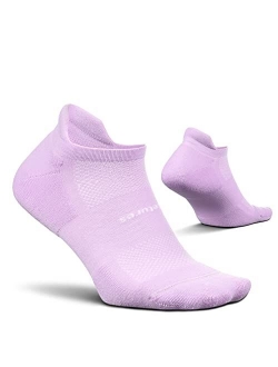 High Performance Cushion No Show Tab Solid- Running Socks for Men & Women, Athletic Ankle Socks, Moisture Wicking