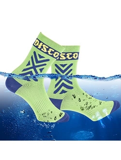 RANDY SUN 100% Waterproof Socks, Unisex Hiking Wading Trail Running Kayaking Crew Socks