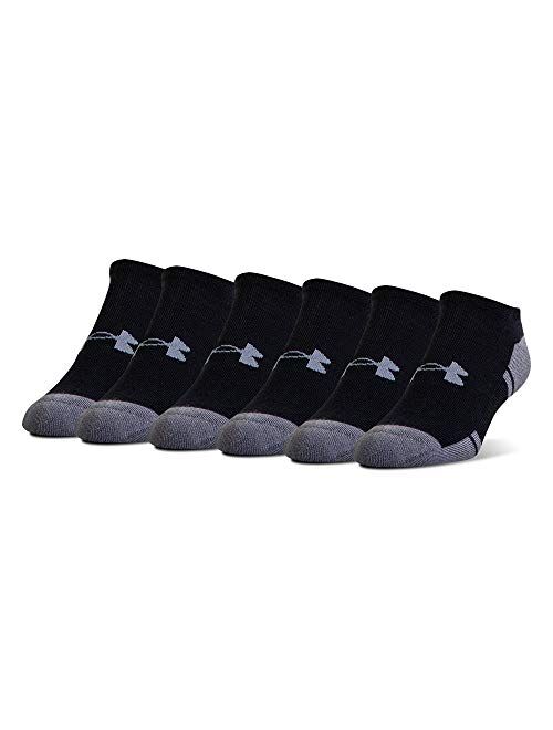 Under Armour Adult Resistor 3.0 No Show Socks, Multipairs