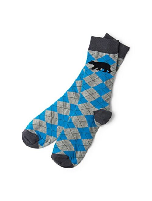 Little Blue House by Hatley Men's Crew Socks