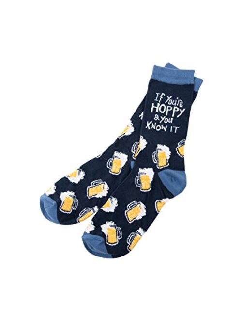 Little Blue House by Hatley Men's Crew Socks