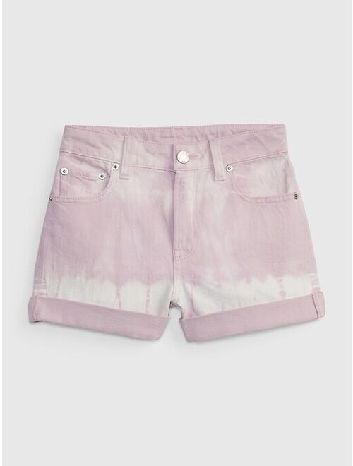 Gap Kids High-Rise Girlfriend Shorts with Washwell