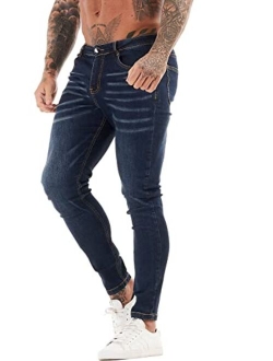 Mens Skinny Jeans Stretch Denim Stylish Jeans for Men