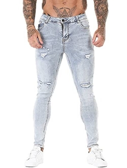 Mens Skinny Jeans Stretch Denim Stylish Jeans for Men