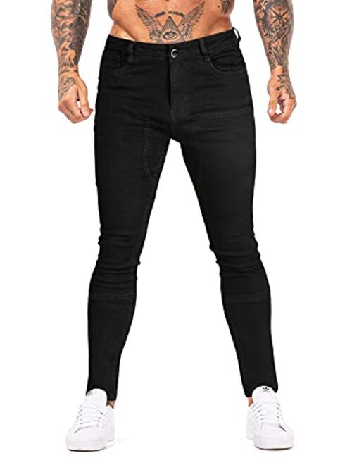 GINGTTO Mens Skinny Jeans Stretch Denim Stylish Jeans for Men