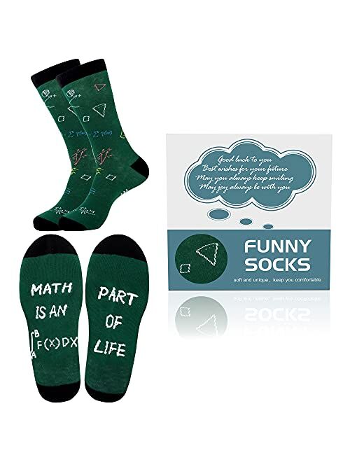 Moyel Men Socks Funny Cute Socks Fishing Gifts for Men