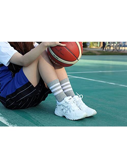 Kmk Socks MK SOCKS Cotton Athletic Sports Running Retro Matching School Socks For Men/Women