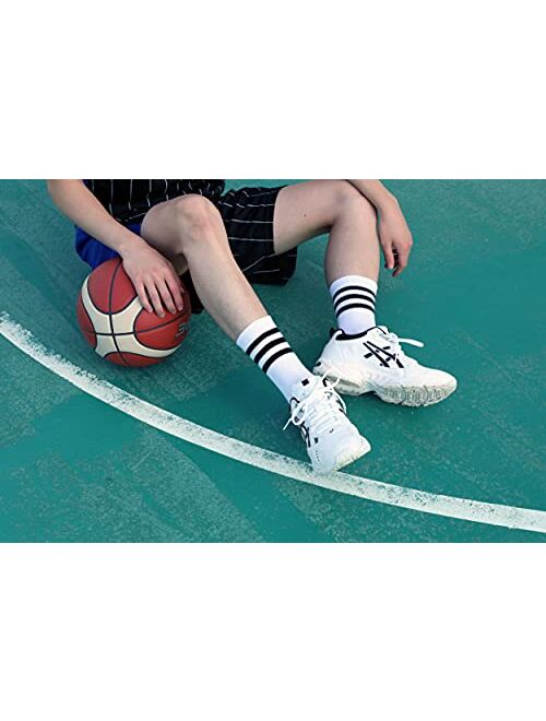 Kmk Socks MK SOCKS Cotton Athletic Sports Running Retro Matching School Socks For Men/Women