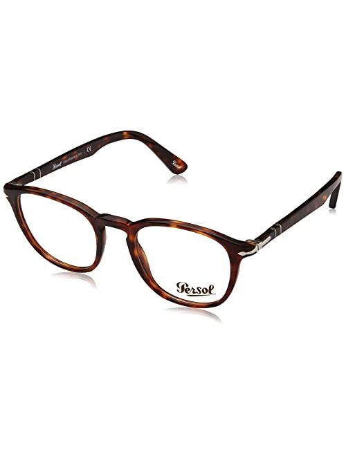 Persol Po3143v Rectangular Prescription Eyeglass Frames