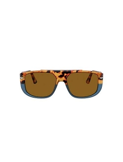 Po3261s Rectangular Sunglasses