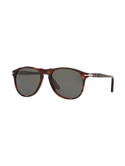 PO9649S Pilot Sunglasses for Men   BUNDLE With Designer iWear Complimentary Eyewear Kit