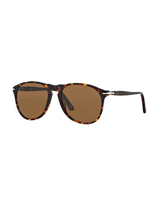 Persol PO9649S Pilot Sunglasses for Men + BUNDLE With Designer iWear Complimentary Eyewear Kit