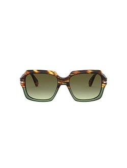 Po0581s Square Sunglasses