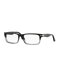 PO3050V Rectangle Eyeglasses for Men   BUNDLE With Designer iWear Complimentary Eyewear Kit