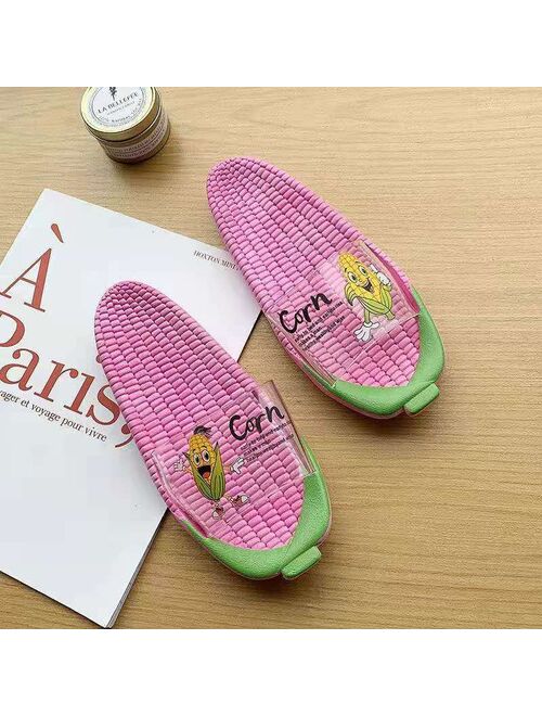 Bebobsons Corn Shape Design Female Women Slipper Sandals for Beautiful Girl in Summer