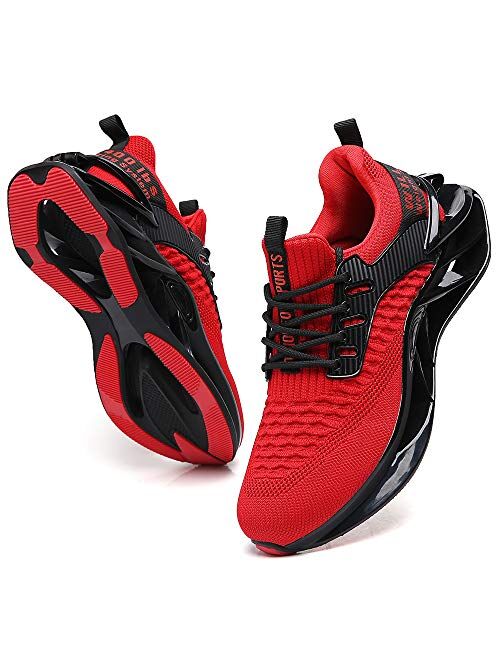 SKDOIUL Men Sport Athletic Running Sneakers Walking Shoes