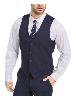 Men's Slim-Fit Stretch Solid Suit Vest, Created for Macy's