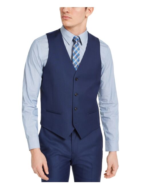 Buy Alfani Men's Slim-Fit Stretch Solid Suit Vest, Created for Macy's ...
