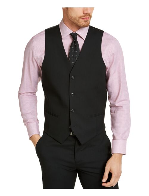 Alfani Men's Slim-Fit Stretch Solid Suit Vest, Created for Macy's