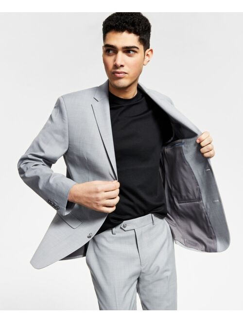 Bar III Men's Slim-Fit Sharkskin Suit Jacket, Created for Macy's