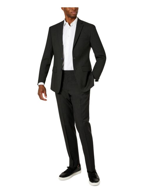 VAN HEUSEN Men's Flex Plain Slim Fit Suits