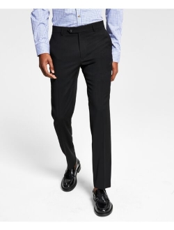 Men's Modern-Fit TH Flex Stretch Wool Suit Separate Pants