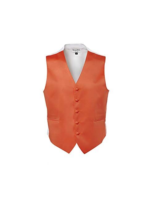 Tuxedo Park Color Satin Vest with Back