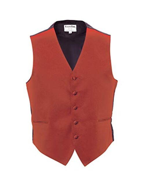 Tuxedo Park Color Satin Vest with Back