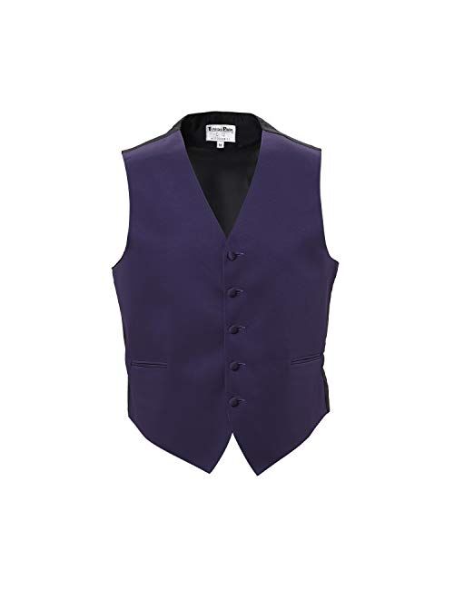 Tuxedo Park Color Satin Vest with Back