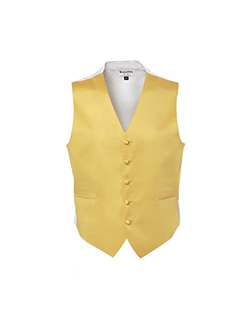 Tuxedo Park Color Satin Vest with Back